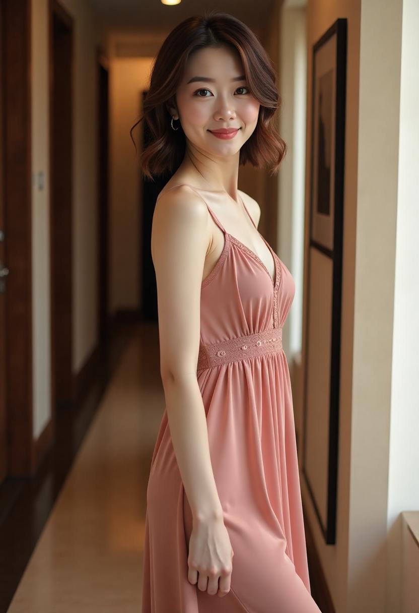 星灯邮局动画中的夜间小镇